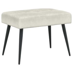 vidaXL Lavica s gomb&iacute;kov&yacute;m pre&scaron;&iacute;van&iacute;m Kr&eacute;mov&aacute; 60 x 40 x 45 cm Zamat