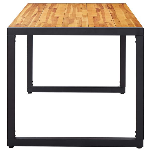 vidaXL 5-dielna z&aacute;hradn&aacute; jed&aacute;lensk&aacute; s&uacute;prava čierna