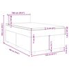 vidaXL Boxspring posteľ s matracom bledosiv&aacute; 120x190 cm zamat