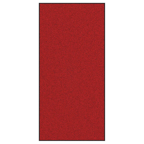 vidaXL Rohož Iný Červená a čierna 120 x 250 cm Polypropylén a vinyl