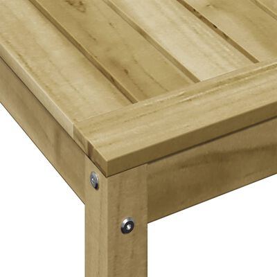vidaXL Stôl na presádzanie s policou 82,5x50x75 cm impregnov. borovica