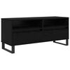 vidaXL TV skrinka so z&aacute;suvkou Čierny dub 100 x 34,5 x 44,5 cm
