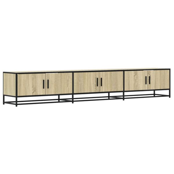 vidaXL TV skrinka dub sonoma 240x35x41 cm kompozitn&eacute; drevo