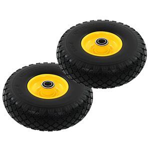 vidaXL Koles&aacute; nakladacieho voz&iacute;ka 2 ks PU 3.00-4 (260x85)