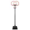 vidaXL Basketbalov&yacute; stojan biely 282-352 cm polyet&eacute;n