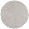 vidaXL Koberec do interi&eacute;ru GALATI Kr&eacute;mov&aacute; &Oslash; 160 CM Polyester