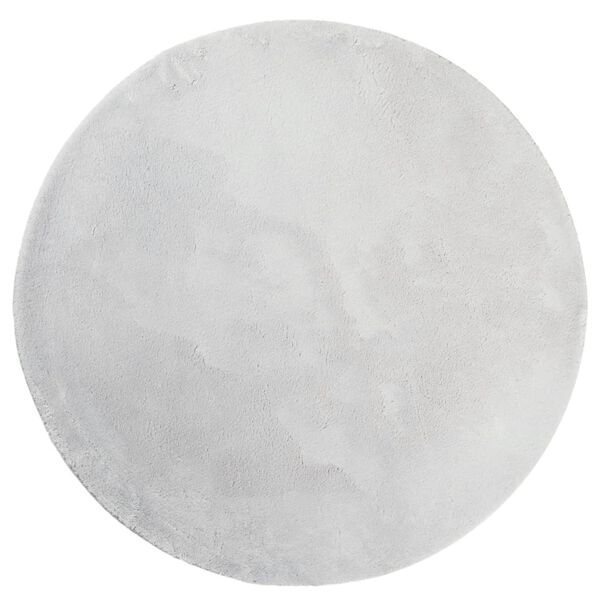 vidaXL Koberec HUARTE kr&aacute;tky vlas m&auml;kk&yacute; a um&yacute;vateľn&yacute; siv&yacute; &Oslash; 200 cm