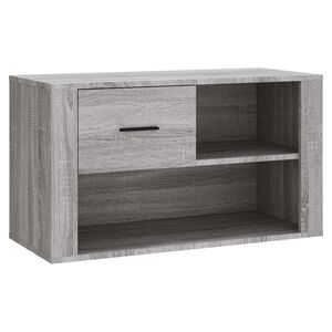 vidaXL Botn&iacute;k siv&yacute; dub sonoma 80x35x45 cm spracovan&eacute; drevo
