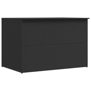 vidaXL Z&aacute;hradn&yacute; &uacute;ložn&yacute; box čierny 150x100x100 cm polyratanov&yacute;