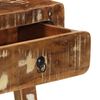 VidaXL Konzolový stolík 90x32x75 cm Rekultivované masívne drevo