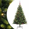 vidaXL Umel&yacute; vianočn&yacute; stromček s kĺbmi 150 LED Zelen&aacute; 150 cm PVC a PE