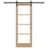 vidaXL Posuvné dvere Prírodná 73,5 x 198,5 cm