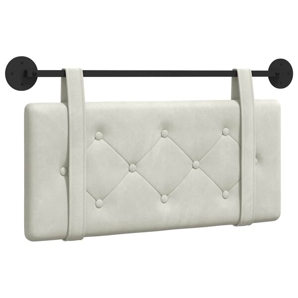 vidaXL Z&aacute;vesn&aacute; Čel&aacute; N&aacute;stenn&yacute; Kr&eacute;mov&aacute; 100 x 55 x 5 cm Zamat