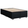 vidaXL Posteľn&yacute; r&aacute;m boxspring s matracom čierny 80x200 cm l&aacute;tka