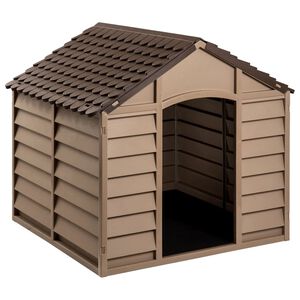 vidaXL B&uacute;da pre psa hned&aacute; 86x84x82 cm polypropyl&eacute;n