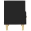 vidaXL Nočné stolíky 2 ks čierne 40x35x47 cm