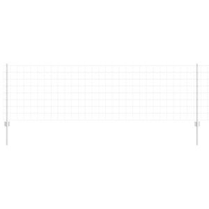vidaXL Plot s podperou Strieborn&aacute;