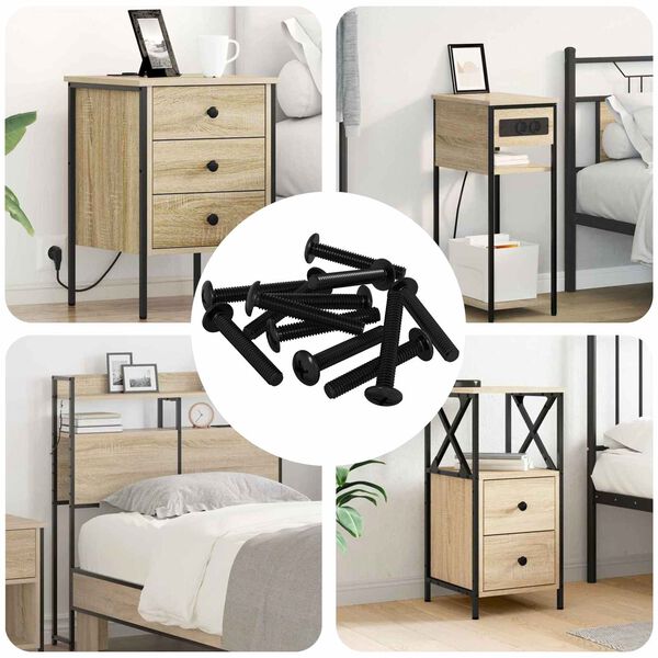 vidaXL Skrutka 2647 pcs Strieborn&aacute; 5 x 30 mm Železo