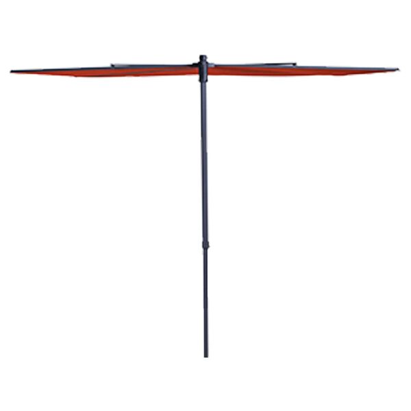 Madison Slnečník na balkón Sun Wave 270x150 cm, tehlovo červený