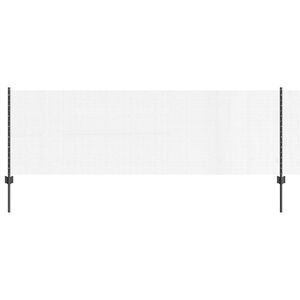vidaXL Zvaren&eacute; pletivo s podperami 100 x 0,8 m PVC potiahnut&aacute; oceľ