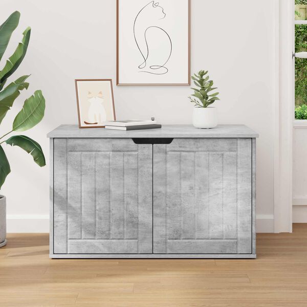 vidaXL Mačka Dom Bet&oacute;nov&aacute; 85 x 55 x 50,5 cm Kompozitn&eacute; drevo