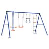 vidaXL Hojdačka do exteri&eacute;ru Viacfarebn&yacute; 330 x 185 x 185 cm Oceľ a PE