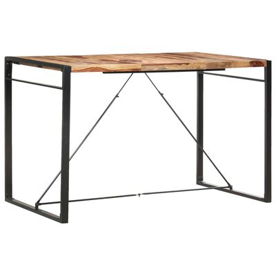 vidaXL Barový stolík 180x90x110 cm masívne sheeshamové drevo