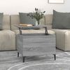 vidaXL Konferenčn&yacute; stol&iacute;k siv&yacute; sonoma 60x44,5x45 cm spracovan&eacute; drevo