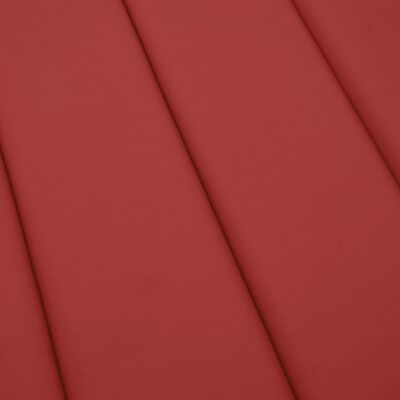 vidaXL Podložka na ležadlo, červená 200x70x3 cm, oxfordská látka