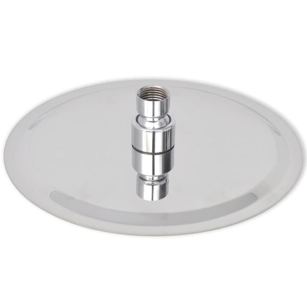 vidaXL Dažďová sprchová hlavica, nehrdzavejúca oceľ 20 cm, okrúhla