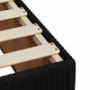 vidaXL Boxspring posteľ s matracom čierna 100x200 cm l&aacute;tka