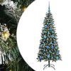 vidaXL Umel&yacute; vianočn&yacute; stromček Zelen&aacute; 150 cm PVC, plast a oceľ