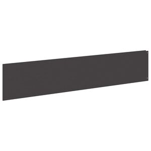 vidaXL Obrubn&iacute;k tr&aacute;vnika 10 ks 100 x 22 cm Oceľ Čierna