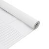 vidaXL Samolepiaca okenn&aacute; f&oacute;lia Frosted biela 90 x 500 cm PVC
