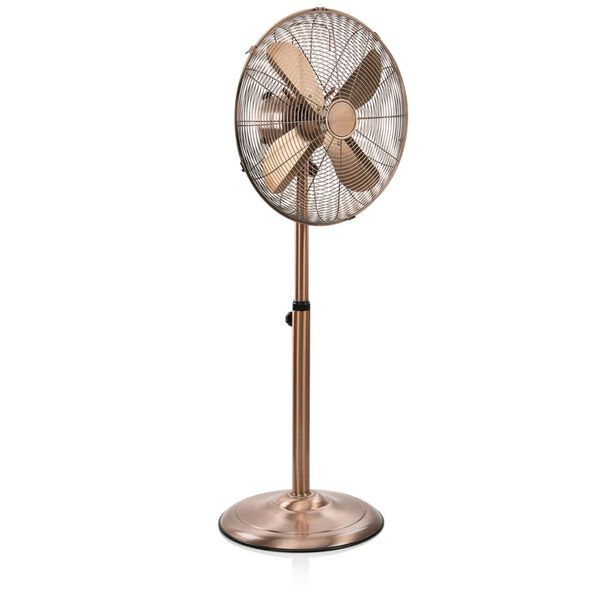 Tristar Retro stojanov&yacute; ventil&aacute;tor VE-5971, 50 W, 40 cm, meden&aacute; farba