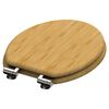 SCH&Uuml;TTE WC sedadlo s pomal&yacute;m zatv&aacute;ran&iacute;m NATURAL BAMBOO