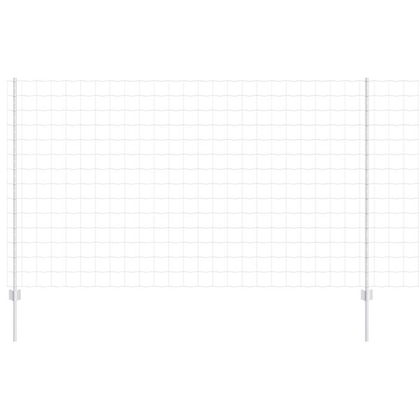 vidaXL Plot s podperou Strieborn&aacute; 1,4 x 10 m Oceľ