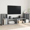 vidaXL TV skrinky 2 ks siv&eacute; sonoma 75x30x50 kompozitn&eacute; drevo