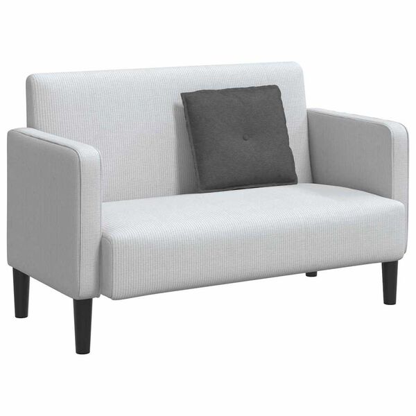 vidaXL Poduška na chrbát Tmavo šedá 50 x 45 cm Kordúrová tkanina