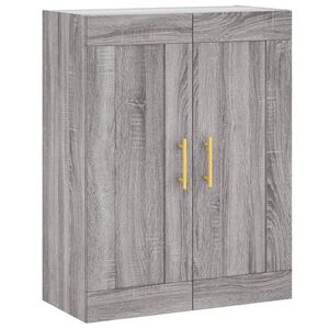 vidaXL N&aacute;stenn&aacute; skrinka siv&yacute; dub sonoma 69,5x34x90 cm kompozitn&eacute; drevo