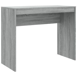 vidaXL St&ocirc;l siv&yacute; dub sonoma 90x40x72 cm spracovan&eacute; drevo