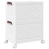 vidaXL stohovateľn&yacute; &uacute;ložn&yacute; box kolesami 2vrstvov&yacute; 28L 48,5x29,5x59,5cm