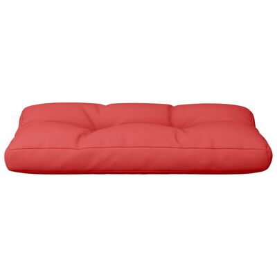 vidaXL Podložka na paletový nábytok, červená 70x40x12 cm, látka