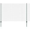 vidaXL Zvaren&eacute; pletivo s podperami 25 x 1,6 m PVC potiahnut&aacute; oceľ
