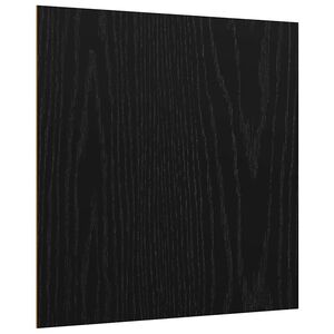 vidaXL Dekoračn&eacute; panely 12 ks Čierny dub 30 x 30 x 0,27 cm