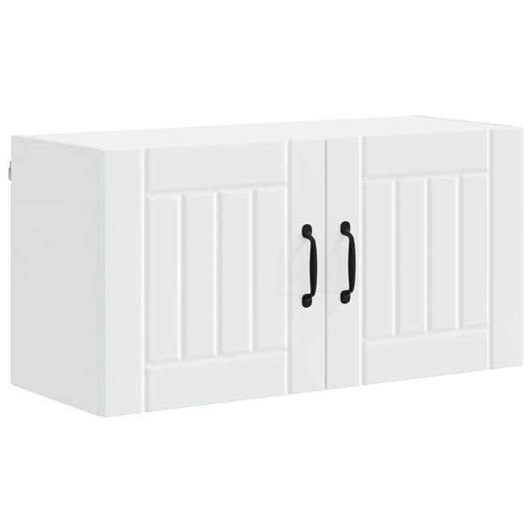 vidaXL Doska um&yacute;vačky Lucca Biela 80 x 31 x 40 cm Kompozitn&eacute; drevo