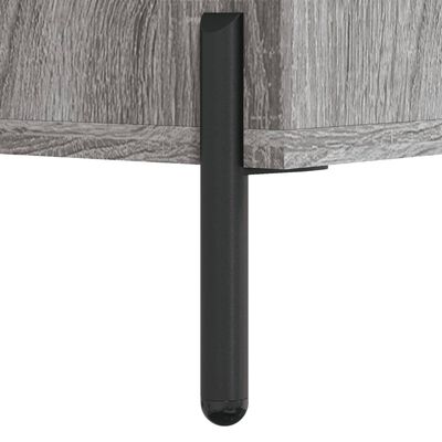 vidaXL Konferenčný stolík sivý sonoma 102x50x40cm kompozitné drevo