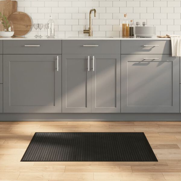 vidaXL Koberec obdĺžnikov&yacute; tmavohned&yacute; 60x300 cm bambus