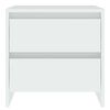 vidaXL Nočn&yacute; stol&iacute;k biely 45x34,5x44,5 cm drevotrieska