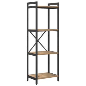 vidaXL Reg&aacute;l na knihy 40 x 30 x 119 cm Kompozitn&eacute; drevo Remeseln&yacute; dub